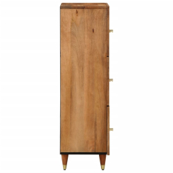 Szafka, 40x33x110 cm, lite drewno mango