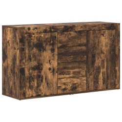 Komoda Wędzony dąb Drewno inżynieryjne 120 x 36 x 69 cm Komoda