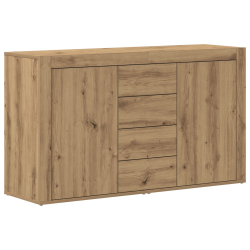 Barek Lite drewno dębowe Drewno inżynieryjne 120 x 36 x 69 cm