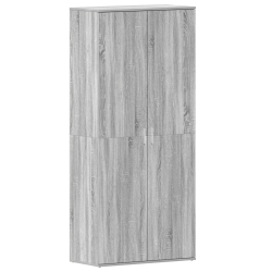 Szafka na buty Szary Sonoma 80x39x180 cm Płyta wiórowa