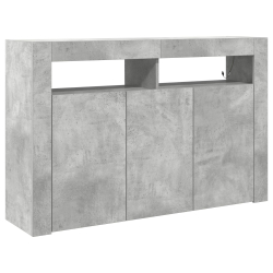 Stolik  Szary Drewno Inżynieryjne 116 x 30 x 75 cm Prostokątny