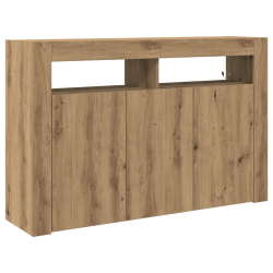 Szafka Dąb Rzemieślniczy Drewno Inżynieryjne 116 x 30 x 75 cm