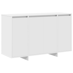 Biały Sideboard Biały Materiał drewnopochodny 120 x 41 x 75 cm