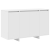 Biały Sideboard Biały Materiał drewnopochodny 120 x 41 x 75 cm