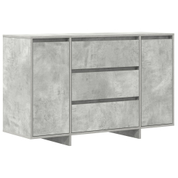 Szafka  Szary Beton 120x41x75 cm Drewno inżynieryjne