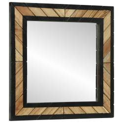 Lustra  2 szt. 50x2x50 cm solidne drewno akacjowe