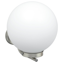 Lampa ścienna na zewnątrz Srebrna Stal Nierdzewna IP44