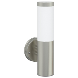 Lampa na zewnątrz  Srebrna Stal nierdzewna IP44