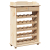 VidaXL Stojak na wino 90x60x30 cm z drewna sosnowego