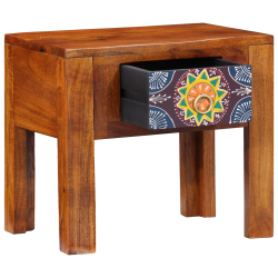 Stolik boczny 40x30x36 cm z litego drewna akacjowego