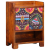 Szafka na buty 55x35x75 cm z litego drewna akacjowego