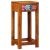 Stojak na telefon 35x35x75 cm Lite drewno akacjowe