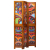 Dzielnik Pokoju 3 Panele Brązowy 35x1.5x160 cm Solidne Drewno Akacja