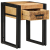 Stolik boczny 40x40x50 cm z solidnego surowego drewna mango