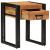 Stolik boczny 40x40x50 cm z litego drewna akacjowego