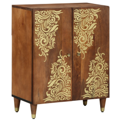 Szafka 60x33x75 cm z litego drewna mango