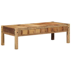 Stolik kawowy  110x55x35 cm z drewna odzyskanego
