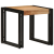 Stolik kawowy 40x50x38 cm z litego drewna akacjowego