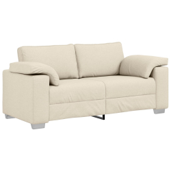 Sofa dwuosobowa  z lnu 140 cm