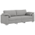 Sofa 3-osobowa Chmura Szara 178 cm od vidaXL