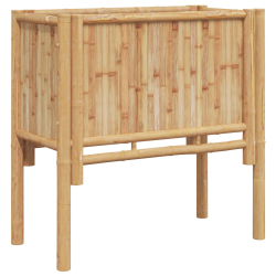 Podniesiony Zmiennik Ogrodowy 70x35x70 cm z Bambusa