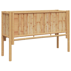 Podniesiony ogród 110x35x70 cm z bambusa
