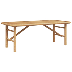 Stolik kawowy 110x50x43 cm z bambusa