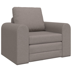 Sofa Łóżko 2 w 1 Taupe 98x71x83 cm z Tkaniny