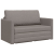 Sofa jednoczesna  2 w 1 Taupe 124x71x78 cm Tkanina