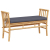 Bamboo Bench z poduszką 110 cm