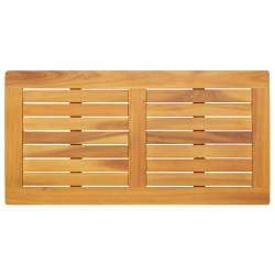 Blat stołu 90x45x2,2 cm prostokątny z litego drewna akacjowego