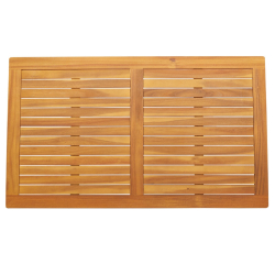 Blat  120x70x2,2 cm Prostokątny z litego drewna akacjowego