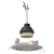 Lampy wpuszczane 24 szt. Okrągłe GU10 Srebrny Ø90 mm Stal