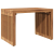 Stolik ogrodowy  50x32.5x35 cm z litego drewna teakowego