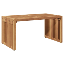 Stolik ogrodowy  70x37,5x35,5 cm z litego drewna teakowego