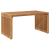 Stolik ogrodowy  70x37,5x35,5 cm z litego drewna teakowego