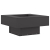 Ognisko Kwadratowe Czarne 60x60x30 cm Stal
