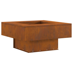 Ognisko Kwadratowe 60x60x30 cm z stali od vidaXL