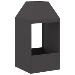 Palenisko Czarne 50x50x100 cm Stal