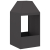 Palenisko Czarne 50x50x100 cm Stal