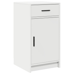 Komoda Biała 40x41x75 cm Z Drewna Kompozytowego