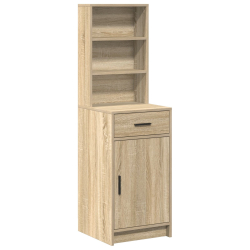 Wysoka szafka Sonoma Oak 40x41x135 cm Drewno z płyty wiórowej