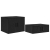 Czarny cabinet do przechowywania 103x41x40 cm z drewna inżynieryjnego