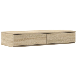 Szuflady pod łóżko Sonoma, Dąb, 75x36,5x16,5 cm, z materiału drewnopochodnego