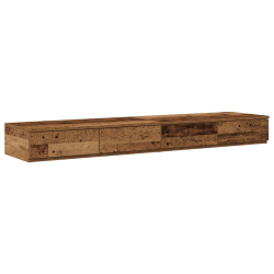 Szuflady pod łóżko w stylu vintage 160x36,5x16,5 cm z drewna inżynieryjnego