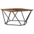 Stolik kawowy  Stare drewno 80x80x45 cm Lite drewno