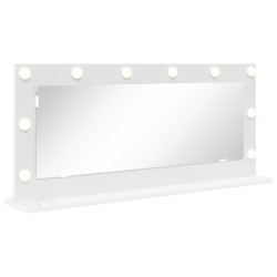 Lustro toaletowe  z oświetleniem LED Białe 100x45x18 cm