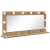 Lustro toaletowe  z oświetleniem LED Artisan Oak 100x45x18 cm