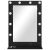 Lustro toaletowe  z oświetleniem LED Czarny Dąb 70x50x18 cm