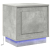 Szafka nocna  z oświetleniem LED w kolorze betonu 44x34,5x45 cm